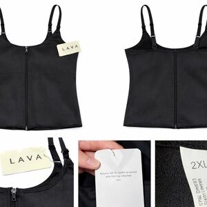 LAVA shapewear compression tank / waist trainer‎ cami
